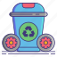 bin, management, trash, waste 
