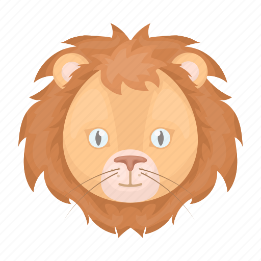 Animal, head, lion, muzzle, predator, wild icon - Download on Iconfinder