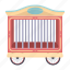 animal, cage, circus, delivery, transportation, vehicle, wagon 