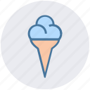 cone, cone ice cream, dairy product, dessert, frozen dessert, ice cream