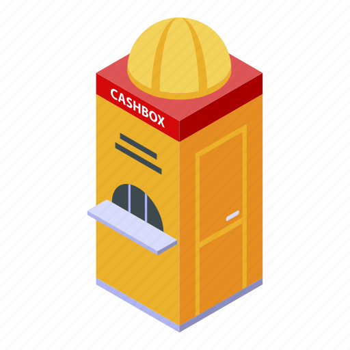 Business, cartoon, cashbox, child, circus, isometric, retro icon - Download on Iconfinder