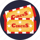 tag, circus, ticket, sticker, label