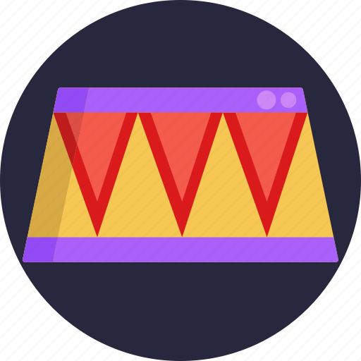 Circus, decoration, party, show, stage icon - Download on Iconfinder