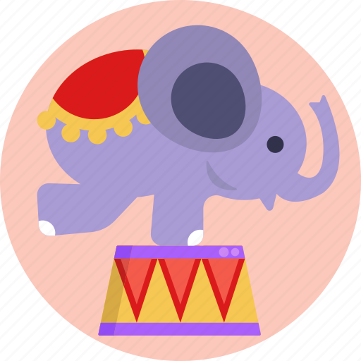 Circus, performance, elephant, show icon - Download on Iconfinder