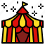circus, carnival, festival, tent, cabaret, show 