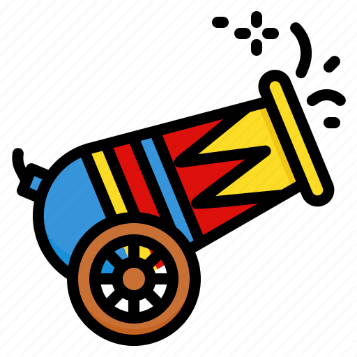 Circus, cannon, carnival, party, celebration icon - Download on Iconfinder