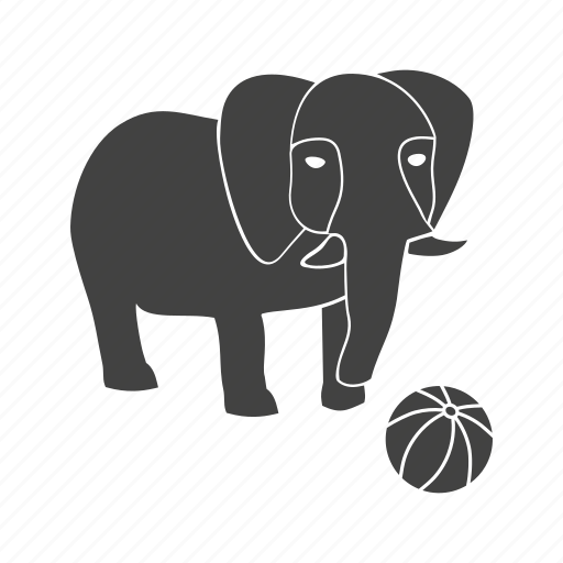 Art, circus, elephant, painting, performance, show, tent icon - Download on Iconfinder