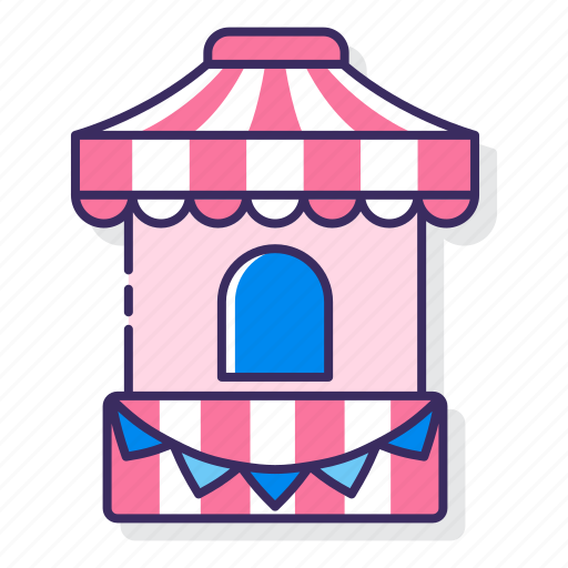 Booth, seller, kiosk, vendors icon - Download on Iconfinder