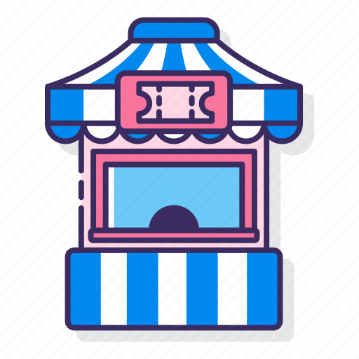 Cashier, register, payment, ticketing, ticket booth icon - Download on Iconfinder