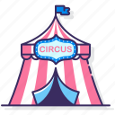 circus, carnival, show, festival, tent