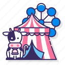county fair, festival, fair, carnival, circus, amusement, tent