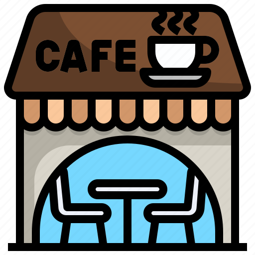 Cafe, coffee, restaurant, table, breakfast icon - Download on Iconfinder