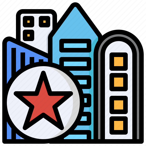 Downtown, city, urban, architecture, building icon - Download on Iconfinder