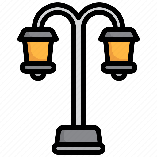 Lamp, post, street, light, city, outdoor icon - Download on Iconfinder
