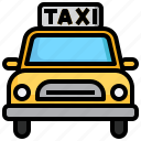 taxi, car, transport, cab, vehicle