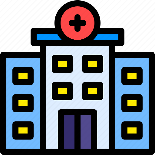 Hospital, building, health, clinic, hospitals, healthcare, and icon - Download on Iconfinder