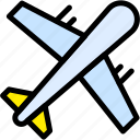 airplane, plane, flight, airport, travel