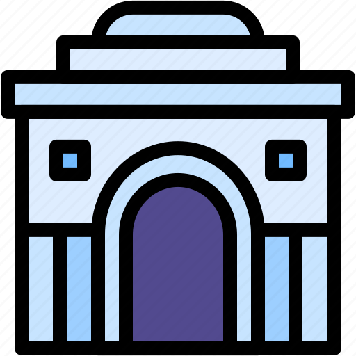 Gate, gateway, city, iterance, society icon - Download on Iconfinder