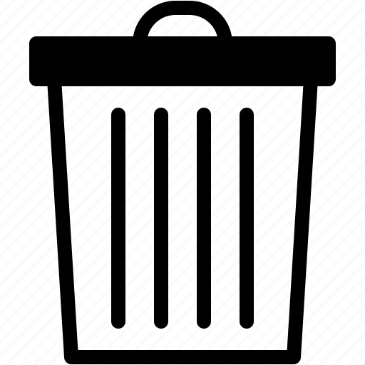 Trash, bin, delete, garbage, can, rubbish, uninstall icon - Download on Iconfinder