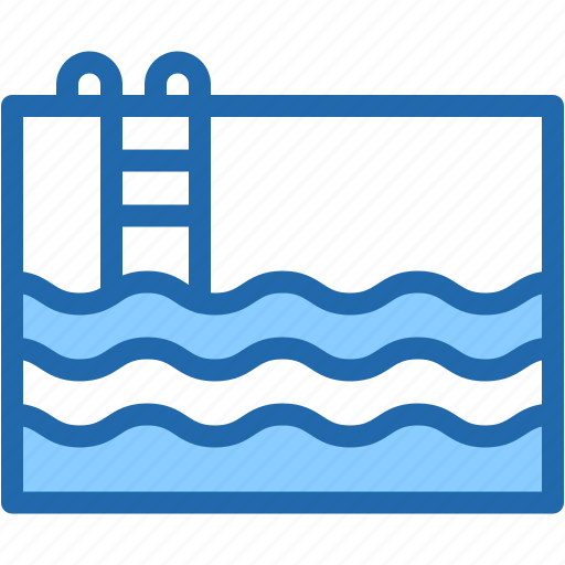 Swimming, pool, hot, summertime, holidays, water, sport icon - Download on Iconfinder