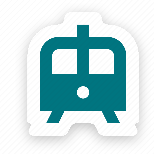 Train, tram, railway, locomotive, railroad icon - Download on Iconfinder