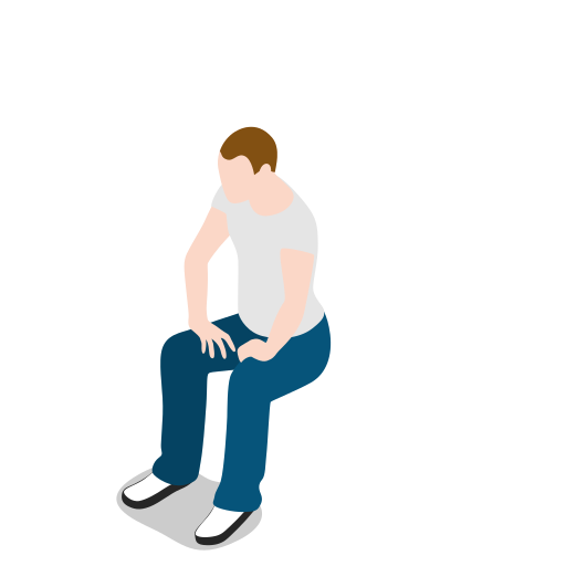 Male, man, sitting, user icon - Free download on Iconfinder