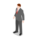 businessman, male, man, standing, avatar, business, human, person, profile, user