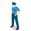 male, man, policeman, standing, avatar, human, person, user 