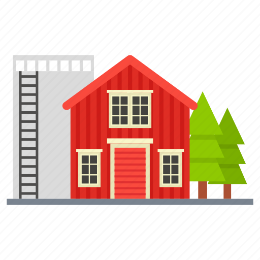 Accommodation, barn, farmhouse, homestead, residence, townhouse icon - Download on Iconfinder