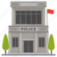 architecture, city building, infrastructure, police department, police station, public safety department 