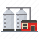 depository, depot, repository, silo, storehouse, storeroom