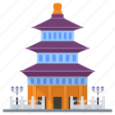 architecture, building, pagoda, saigon, structure, temple