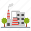 factory outlet, industry, manufacturer, mill, power plant 