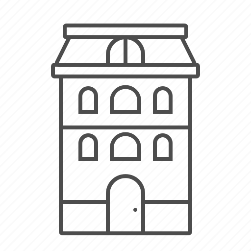 Building, architecture, house, property, apartment, home, household icon - Download on Iconfinder