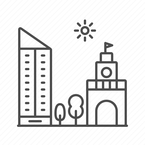 Building, city, architecture, apartment, construction, home, real estate icon - Download on Iconfinder