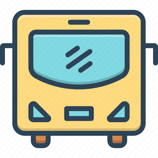Bus, carriage, carry, conveyance, passenger, transit, transportation icon - Download on Iconfinder