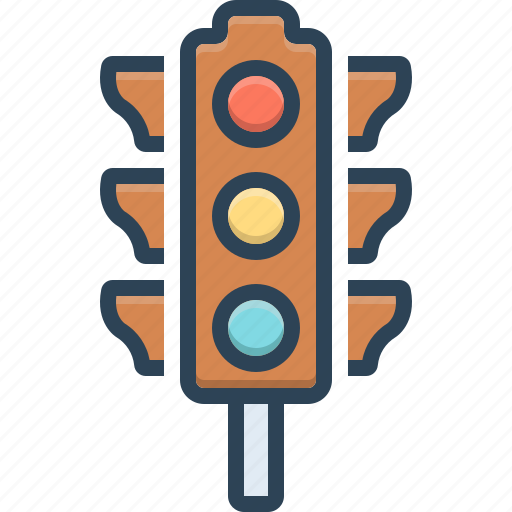 Control, crosswalk, regulation, semaphore, signal, stoplight, traffic light icon - Download on Iconfinder