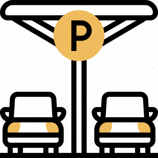 Public, service, park, car, shade icon - Download on Iconfinder
