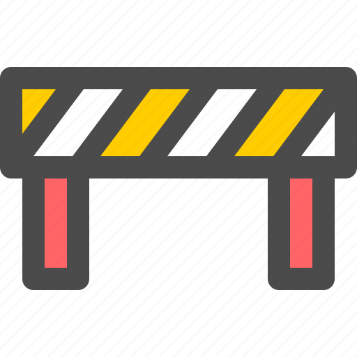 Barrier, block, construction, road, street icon - Download on Iconfinder