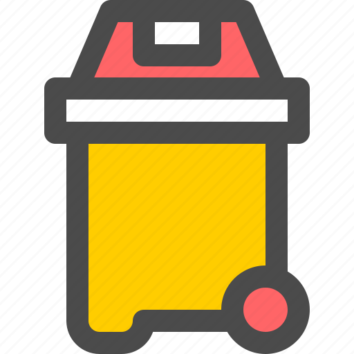 Bin, container, garbage, rubbish, trash icon - Download on Iconfinder