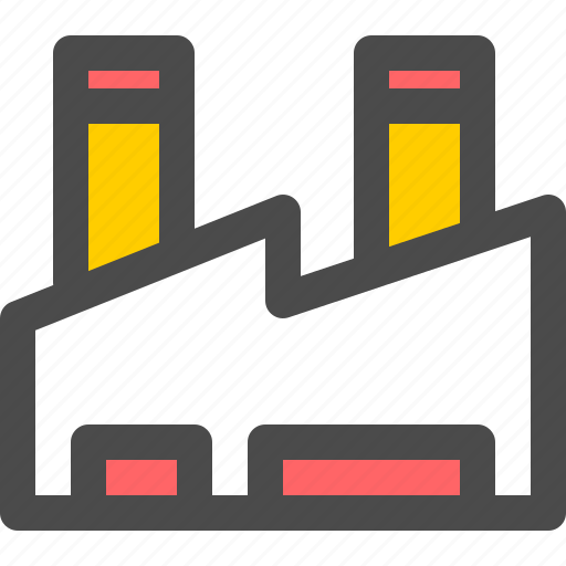 Building, factory, industry, manufacture, production icon - Download on Iconfinder