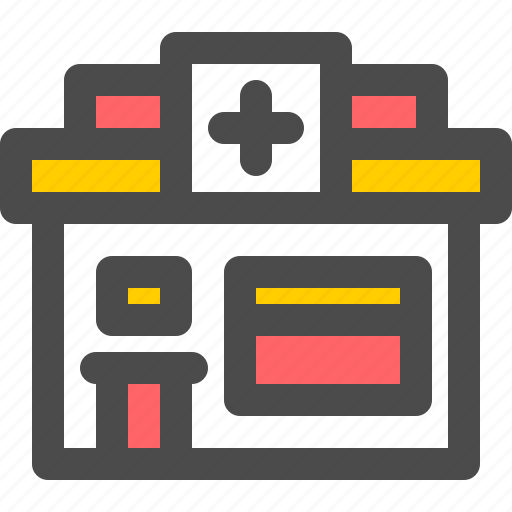 Building, clinic, health, hospital, medical icon - Download on Iconfinder