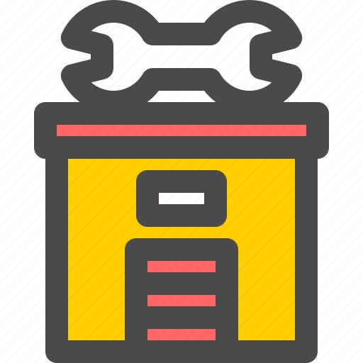 Auto, car, repair, shop, vehicle icon - Download on Iconfinder
