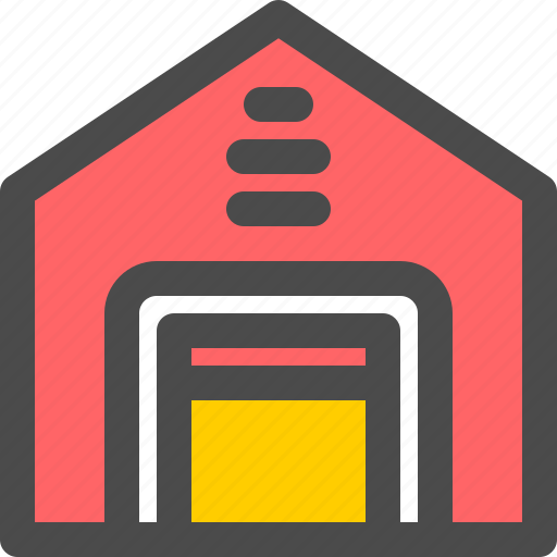 Goods, house, industry, storage, warehouse icon - Download on Iconfinder