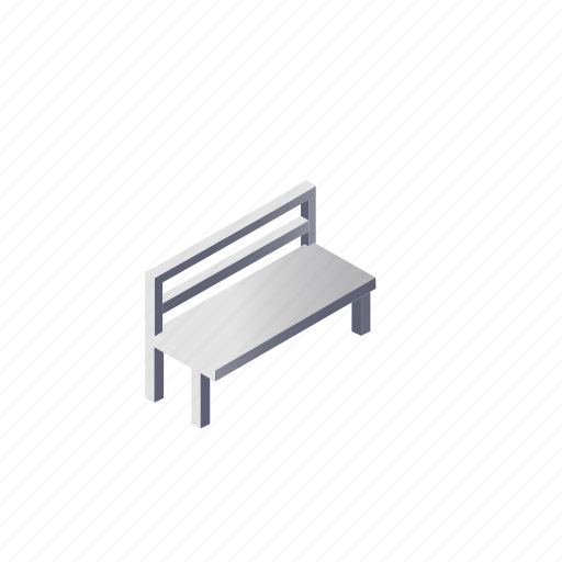 Furniture, objects, bench, park, wooden, public, seat icon - Download on Iconfinder
