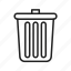 trash can, dustbin, bin, waste bin, waste 