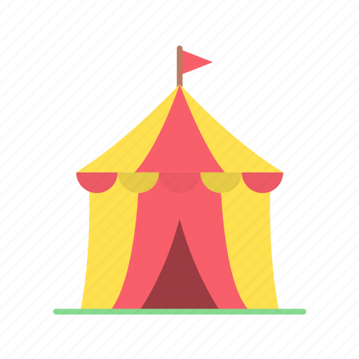 Circus tent, tent, carnival, show. icon - Download on Iconfinder