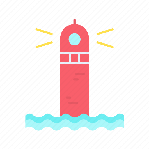 Lighthouse, building, nautical, watchtower, sea tower icon - Download on Iconfinder
