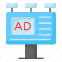 advertisement, board, hoarding, ads, billboard, signboard, display