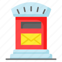 postal, box, mail, postbox, mailbox, letterbox, postage